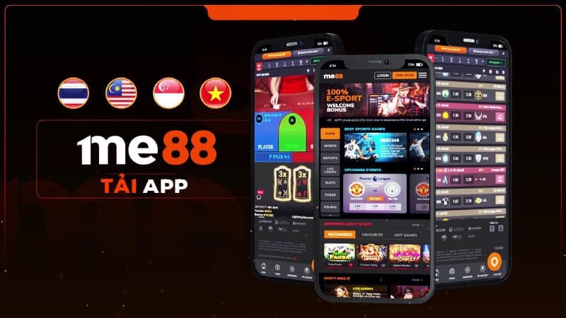 App ME88 có trên 2 hệ điều hành